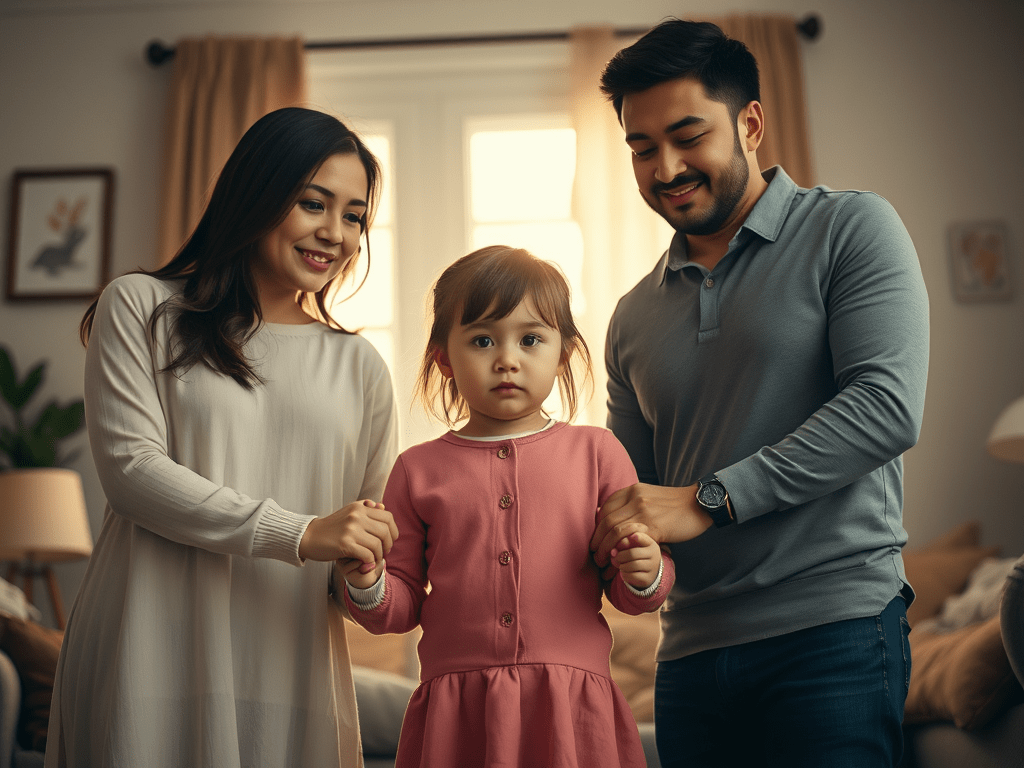 The little girl and the separation of mommy and&nbsp;daddy